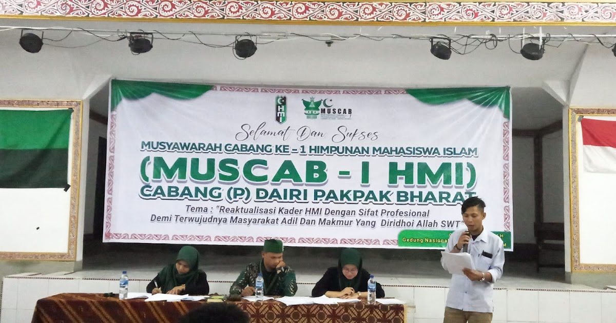 HMI minahasa tenggara Gelar Musyawarah Cabang